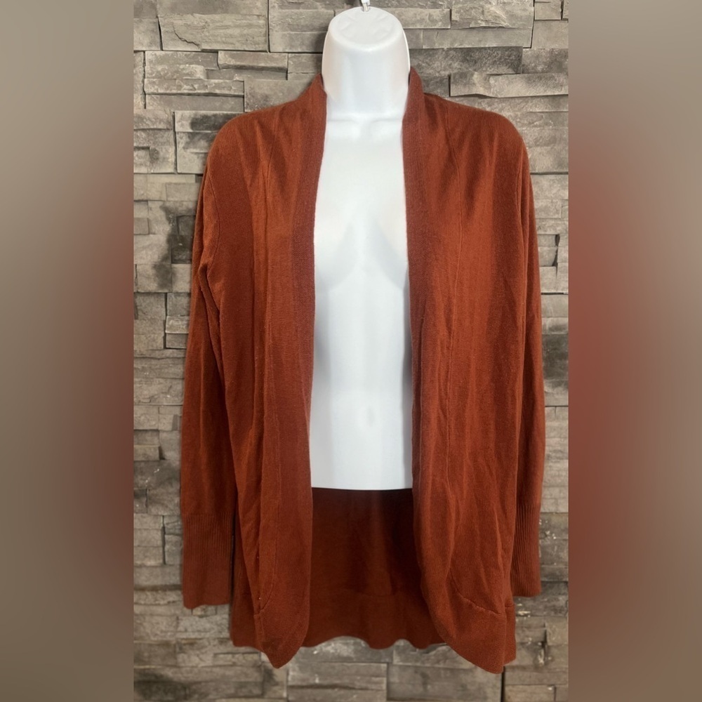 Sophie Rue rust colored cardigan